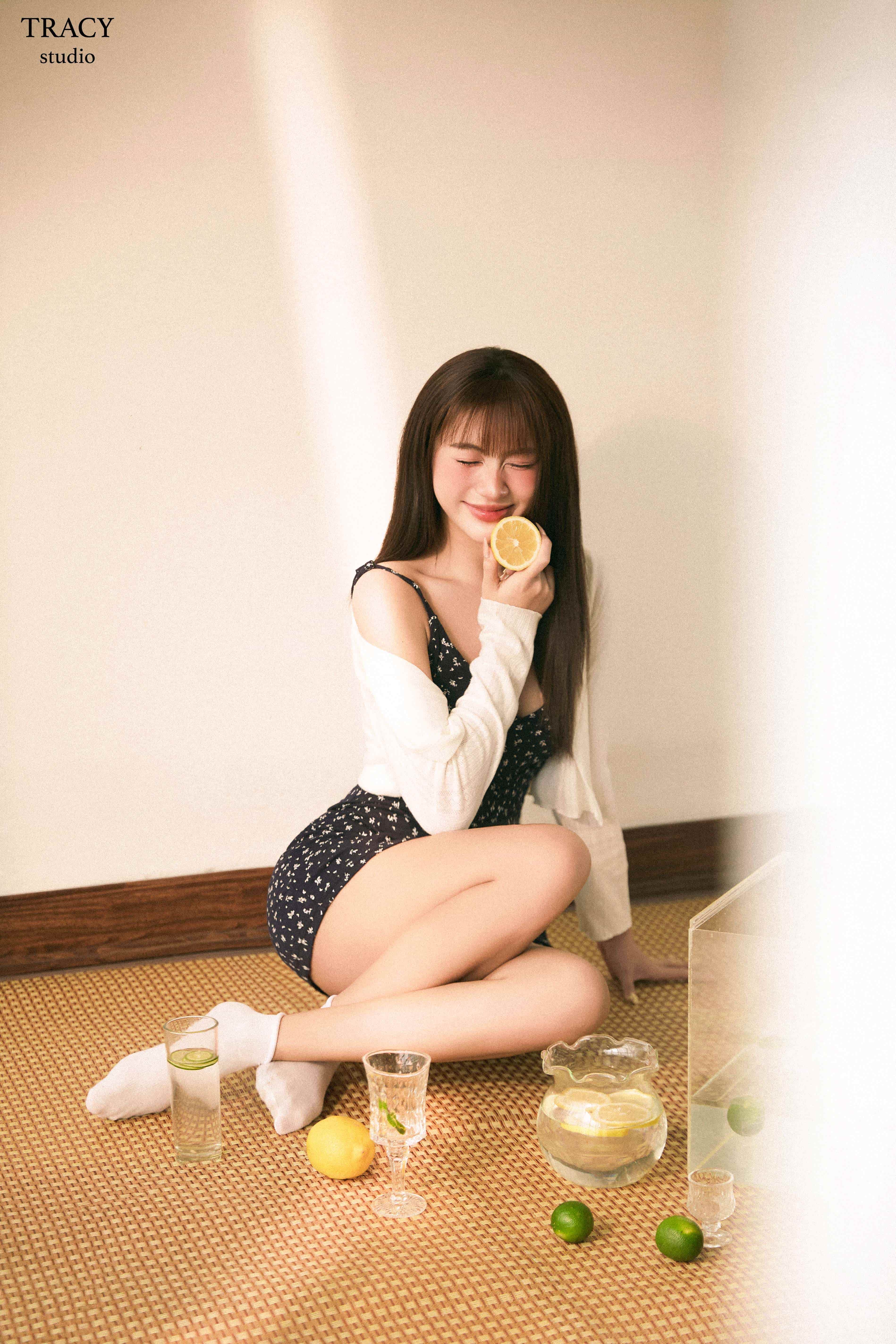 tracy studio chụp concept summer lemonn